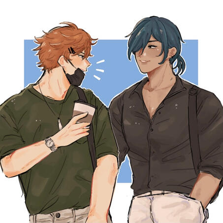 Colored Sketch (Half Body) $15-20